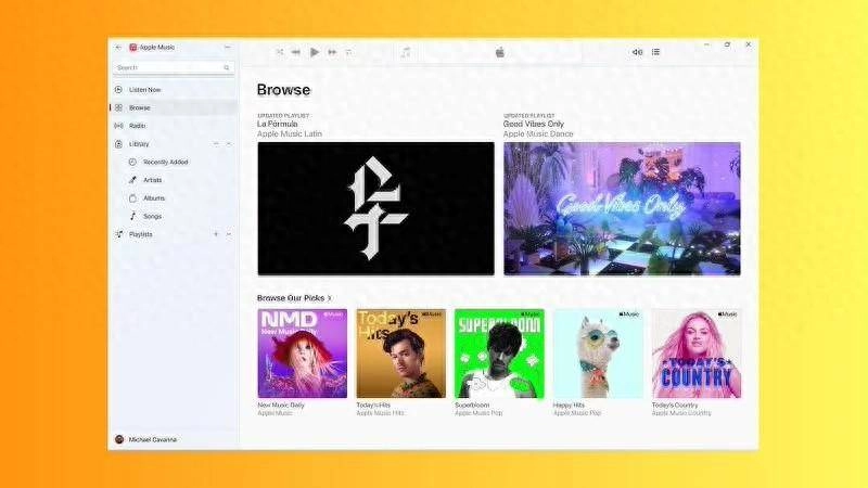 苹果Apple Music、TV和Devices应用正式登陆Windows - 万事屋