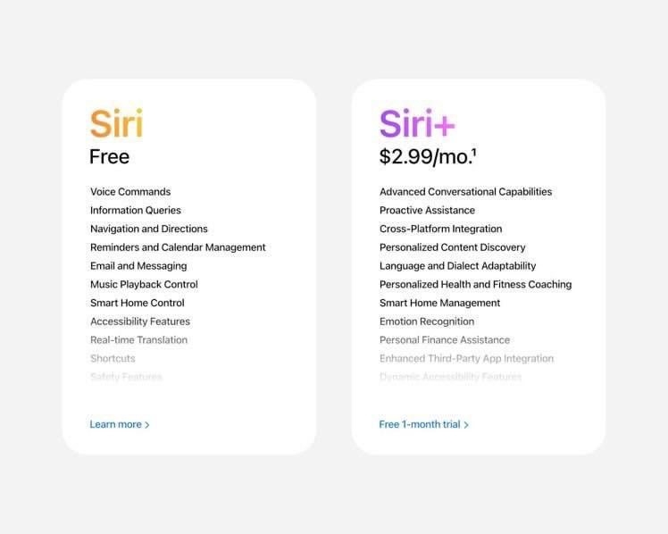 网传苹果Siri要收费变身成Siri+ ？ - Apple银魂 - 科技改变生活 - 万事屋