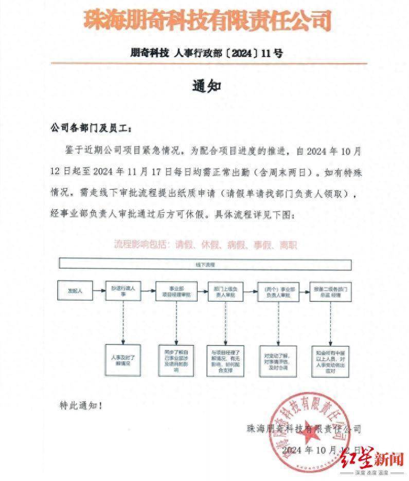 珠海一公司被曝全员37天无休且“没有加班费和调休”，当地人社局介入调查 - 万事屋