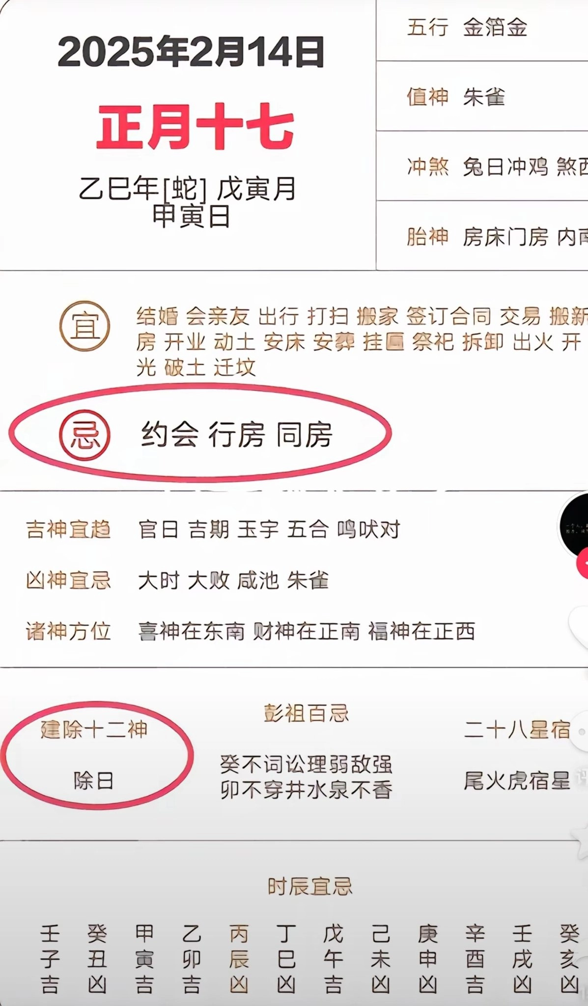 老祖宗的黄历说了，今日忌约会、行房、同房 - 生活银魂 - 大众生活 - 万事屋